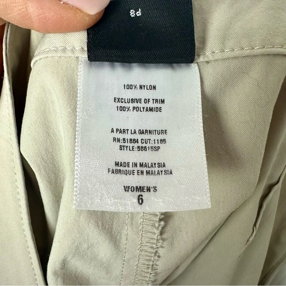 Patagonia Inter-Continental Hideaway Skort Khaki Women’s Size 6 #227 - Picture 8 of 9